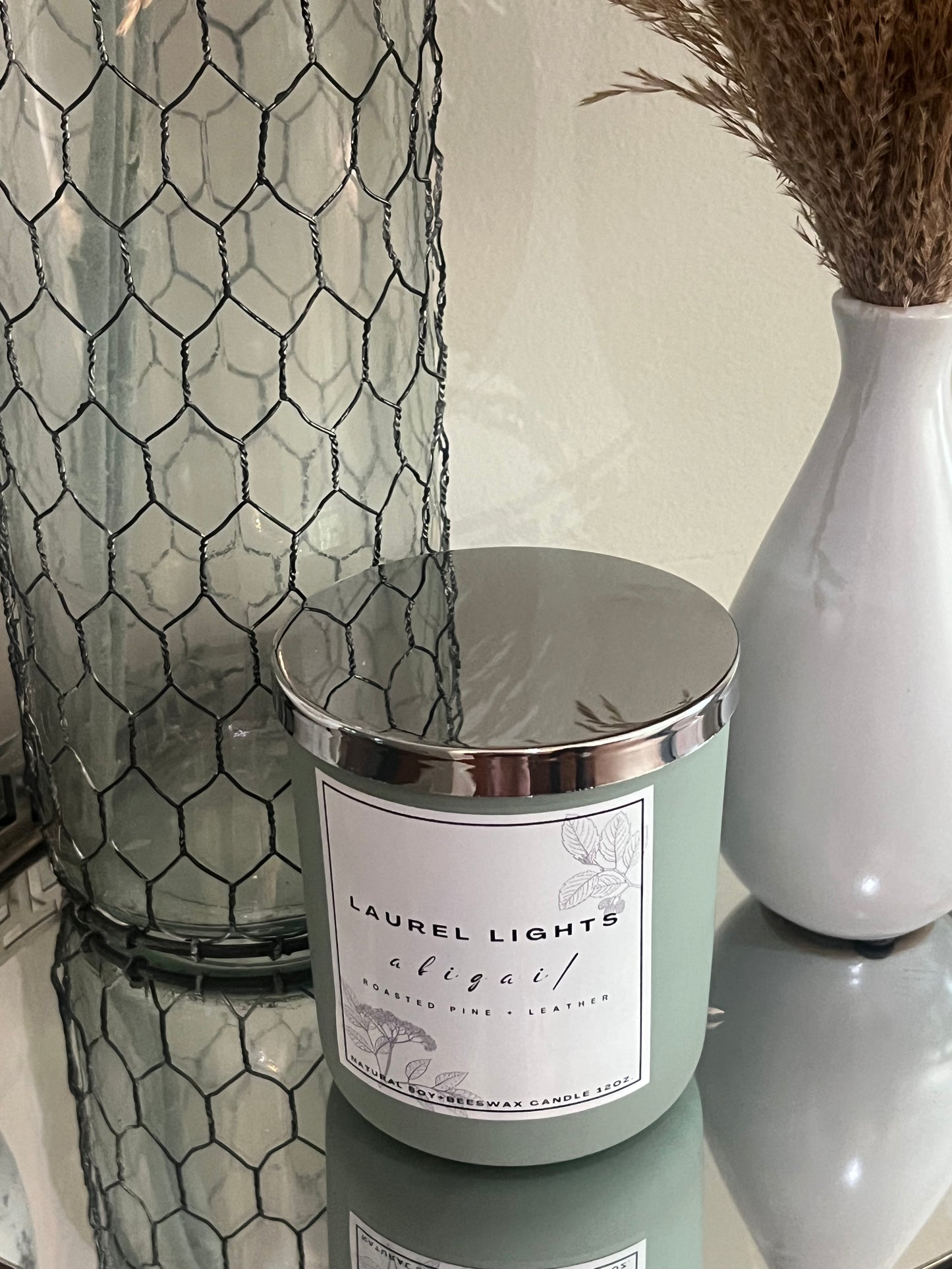 Abigail - Roasted Pine + Leather